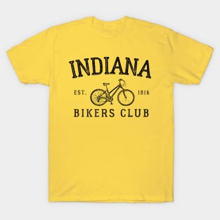 Indiana Bikers Club- Bicycle T-Shirt